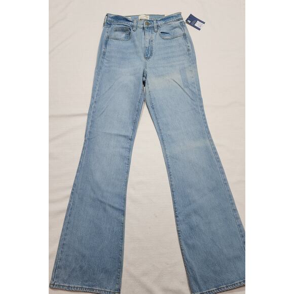 Universal thread fitted hip & thigh Flared leg long size 4 waist 28 length 45'' - Picture 1 of 8